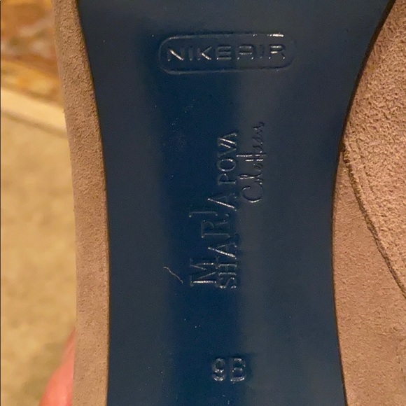 Cole Haan Nike Air Maria Sharapova suede boots 9B - Picture 6 of 11